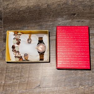 Women’s Watch Bracelet Set Brand New